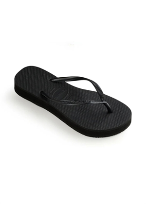 Hav. Slim Flatform sandal Black Havaianas